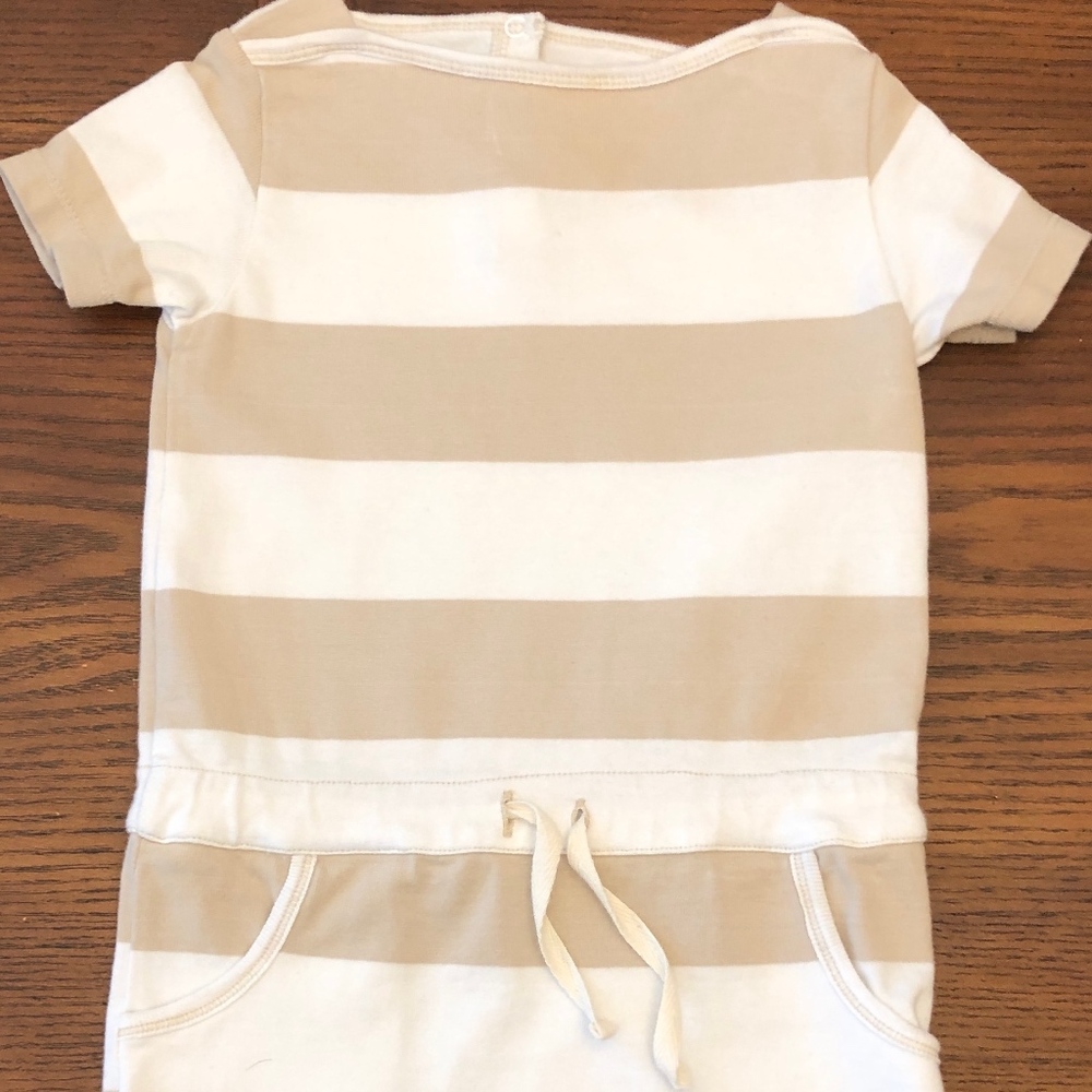 Organic Cotton Drawstring Dress